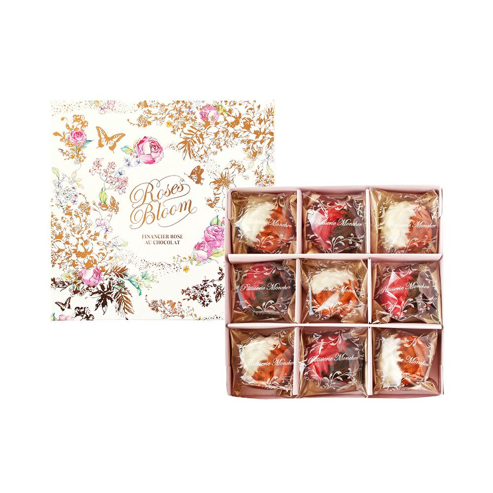 ホワイトデー】ローズブルーム 9個入 | 堂島ロールのパティスリー